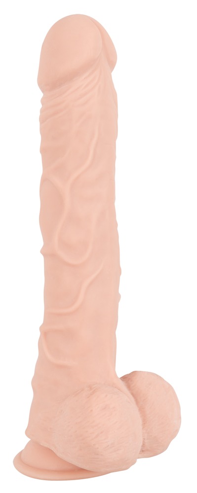 Dildo z przyssawką 29,5 cm Nature Skin — zdjęcie 2
