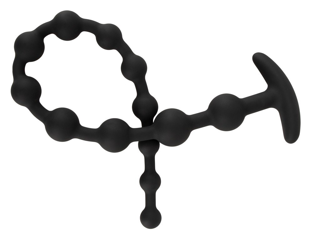 Black Velvets Anal Beads Silicon — zdjęcie 5