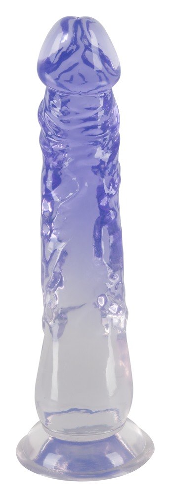 Dildo z przyssawką 22,5 cm Crystal Clear — zdjęcie 5