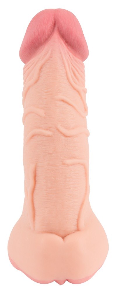 Masturbator i przedłużka 2 w 1 Nature Skin — zdjęcie 6