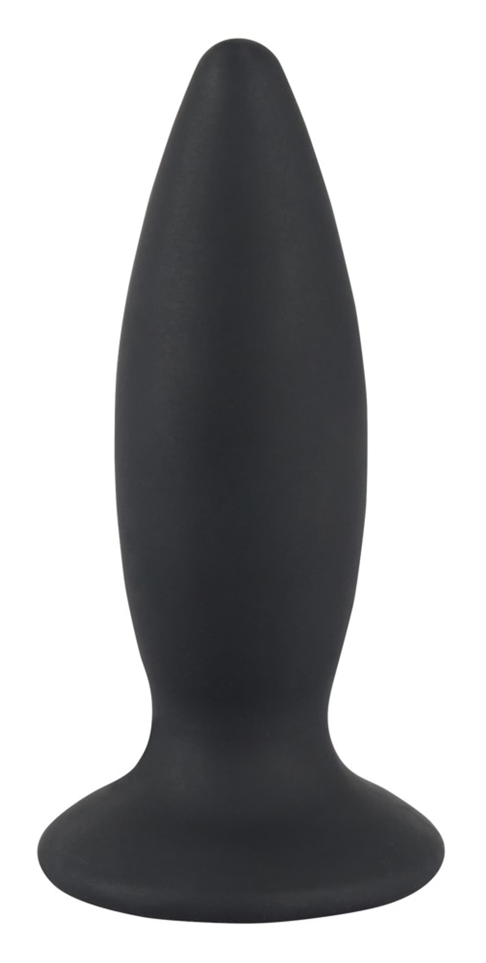 Korek analny silikonowy z wibracjami 12,5 cm Black Velvets — zdjęcie 6