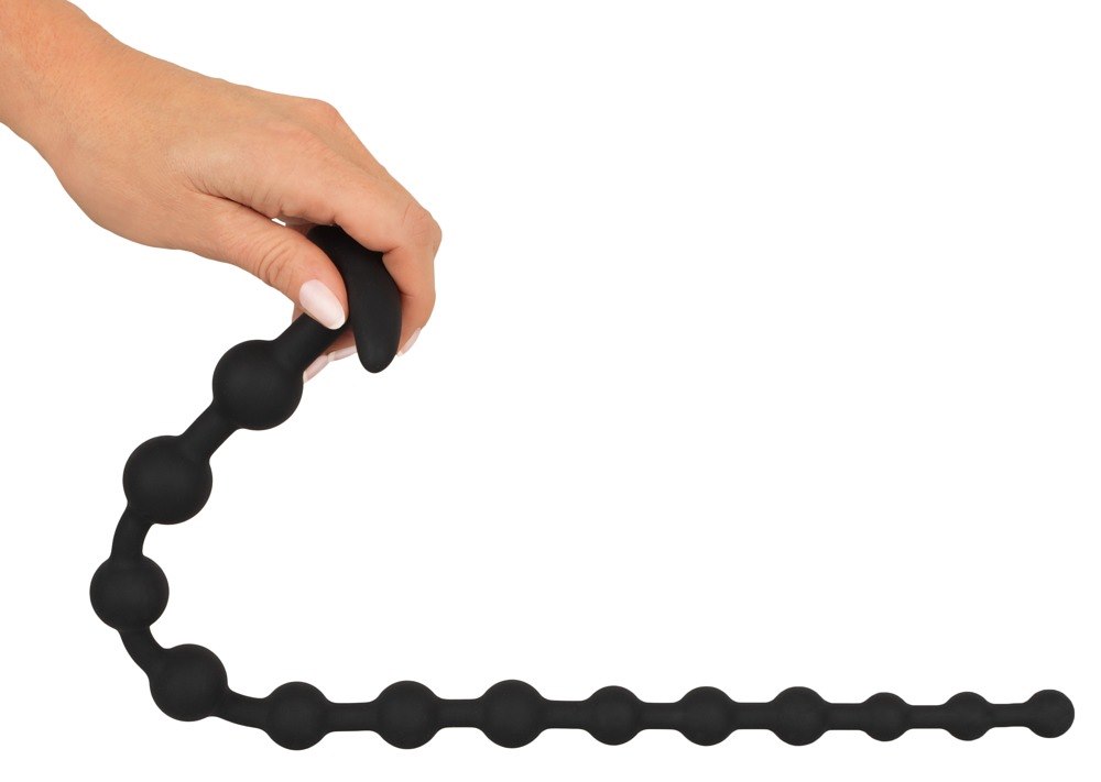 Black Velvets Anal Beads Silicon — zdjęcie 7