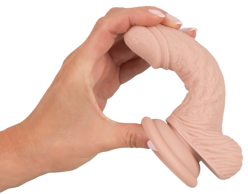 Dildo silikonowe z przyssawką 14,5 cm — zdjęcie 7