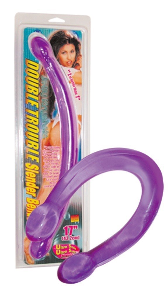 Dildo dwustronne Candy Lover 28 cm — zdjęcie 7