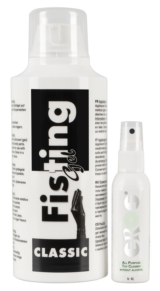 Fisting Gel 500 ml + Cleaner — zdjęcie 2