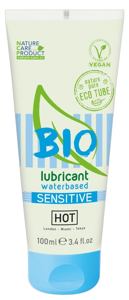 Lubrykant na bazie wody BIO Sensitive 100ml Hot