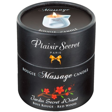 Świeca do masażu Sekwoja 80 ml Plaisir Secret