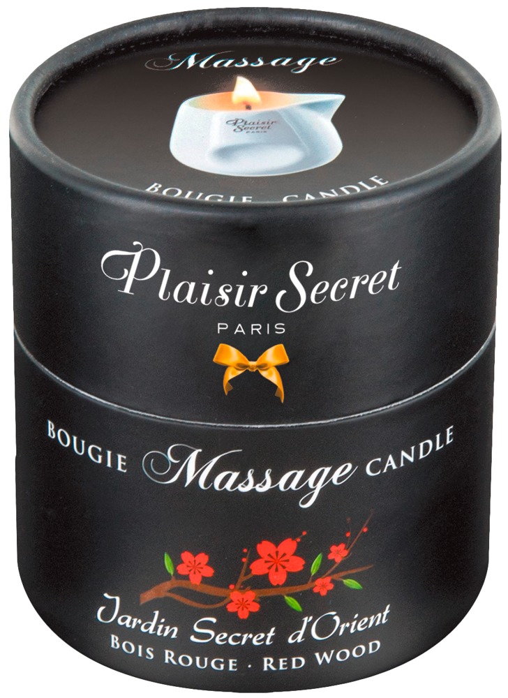 Świeca do masażu Sekwoja 80 ml Plaisir Secret