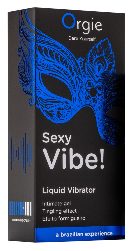 Lubrykant Sexy Vibe! Liquid Vibrator 15 ml Orgie