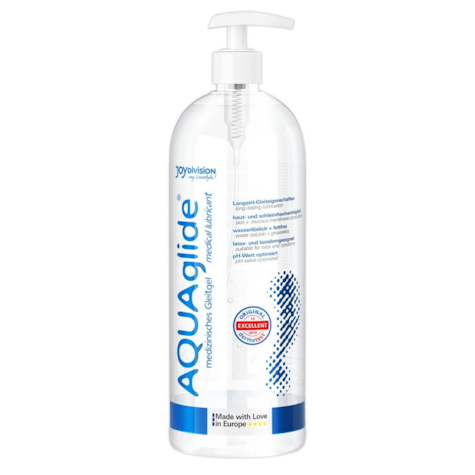 Lubrykant na bazie wody z dozownikiem 1 litr AQUAglide
