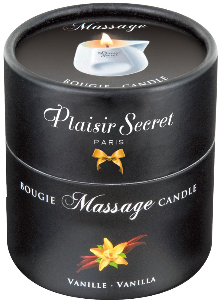 Świeca do masażu Wanilia 80 ml Plaisir Secret