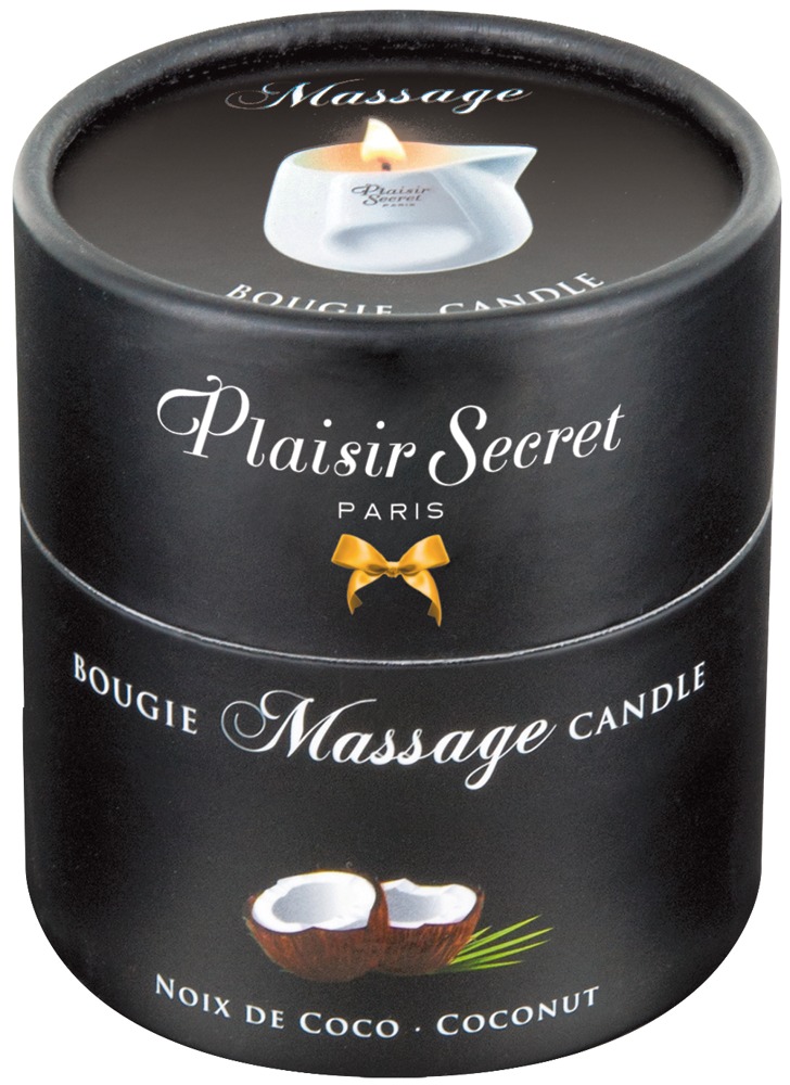 Świeca do masażu Kokos 80ml Plaisir Secret