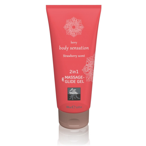 Olejek do masażu Truskawka 200ml Shiatsu