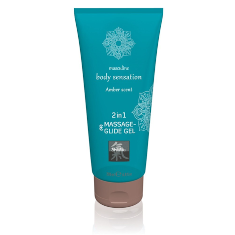 Olejek do masażu 2w1 Bursztyn 200ml Shiatsu