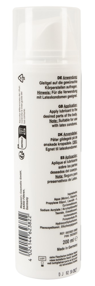Lubrykant na bazie wody do fistingu 200ml — zdjęcie 3