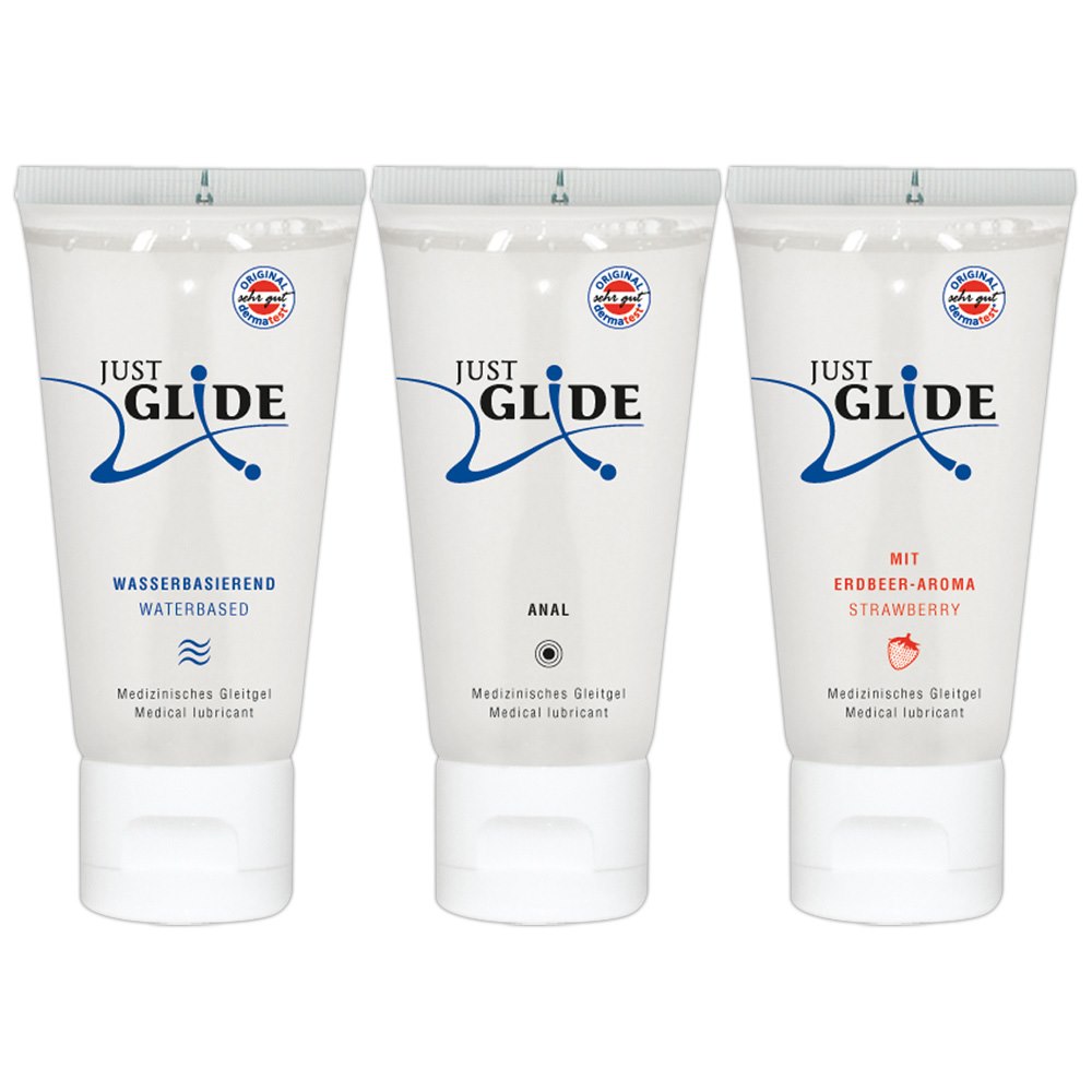 Zestaw lubrykantów 3x50 ml Just Glide — zdjęcie 5