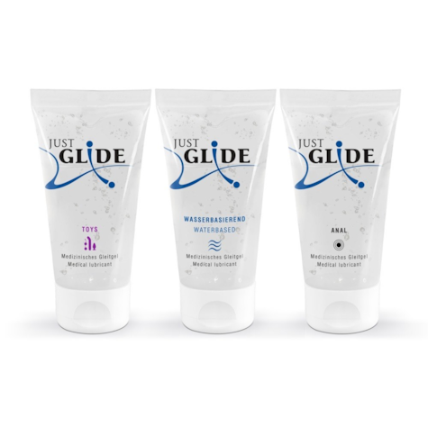 Zestaw lubrykantów 3x50 ml Just Glide