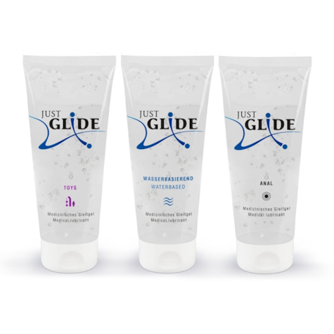 Zestaw lubrykantów 3x200ml Just Glide