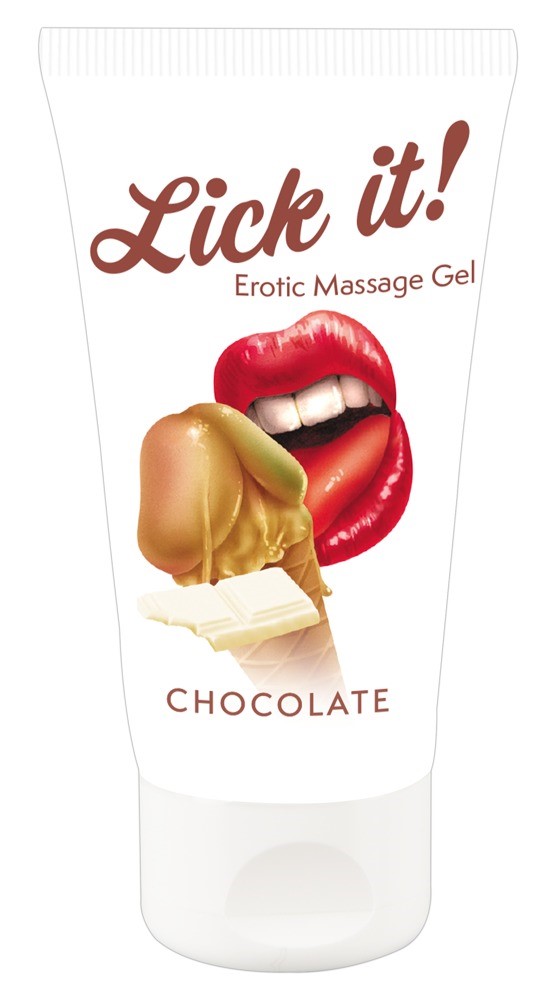 Lick it! - ¯el do masa¿u Bia³a czekolada 50ml Lick-it