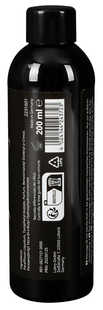 Vanilla Massage Oil 200 ml — zdjęcie 3