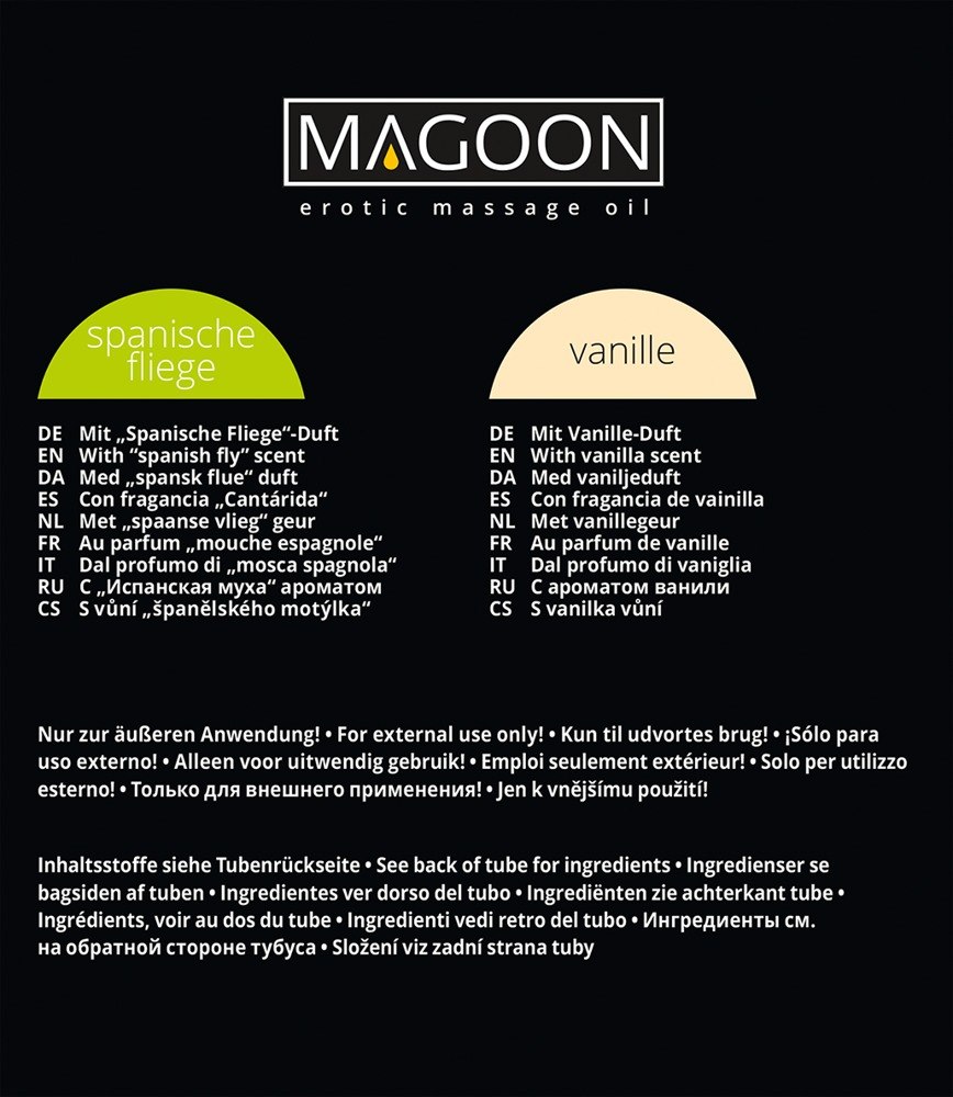 Zestaw olejków do masażu 6 x50ml Magoon — zdjęcie 9