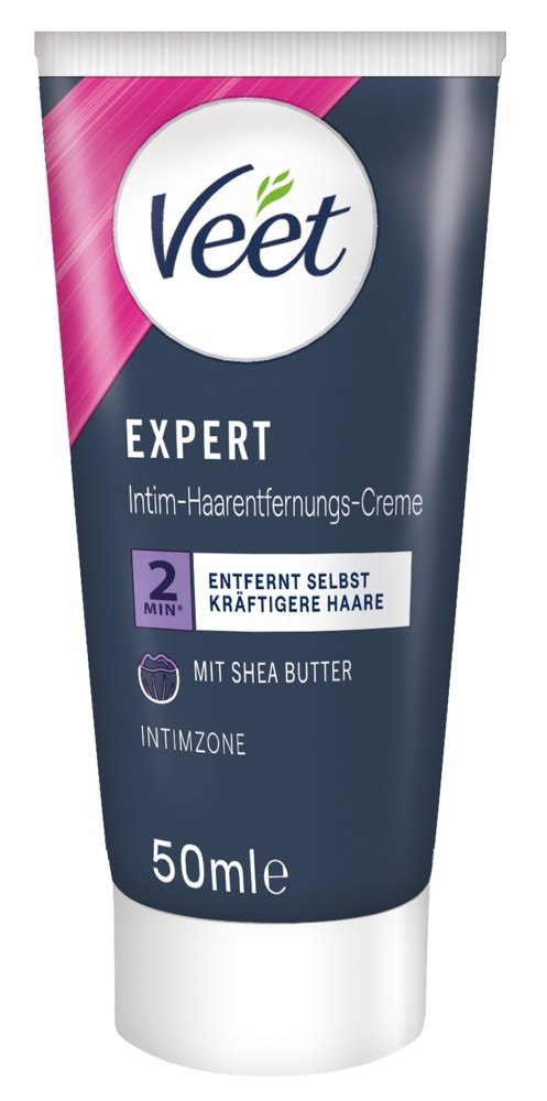 Veet Zestaw do depilacji miejsc intymnych krem do depilacji, pianka 2x50 ml — zdjęcie 5