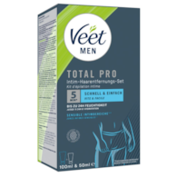 Veet Men zestaw do depilacji intymnej - krem do depilacji okolic intymnych