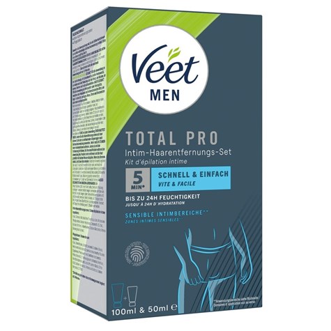 Veet Men zestaw do depilacji intymnej - krem do depilacji okolic intymnych