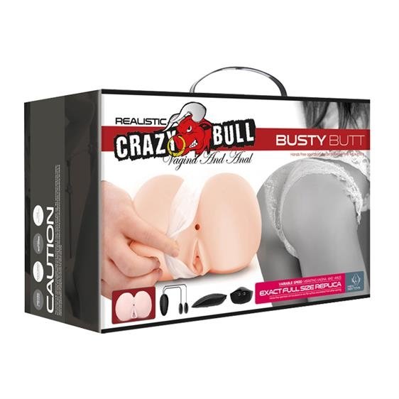 Crazy Bull Vagina and Anal Busrty Butt Masturbator