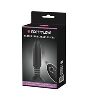 Pretty Love Beaded for xtra pleasure Plug Black