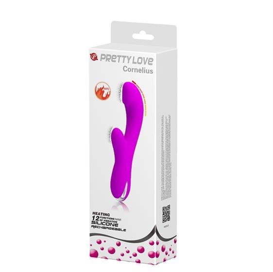 Pretty Love Orthus Suction Vibrator RC Purple