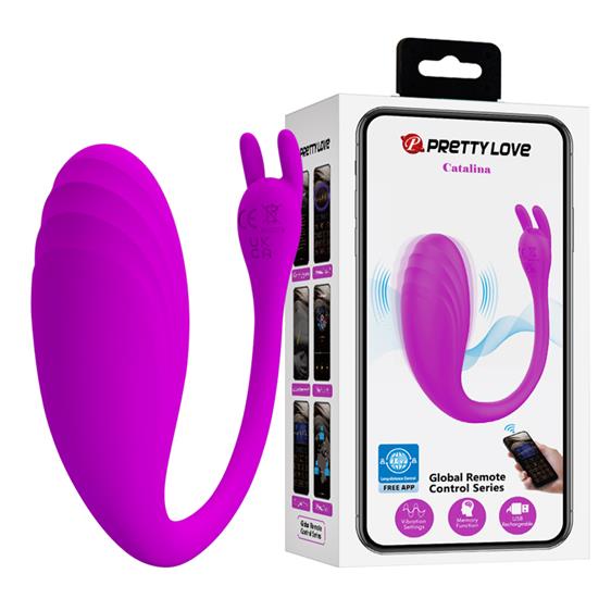 Pretty Love Catalina Remoste Stimulator Purple