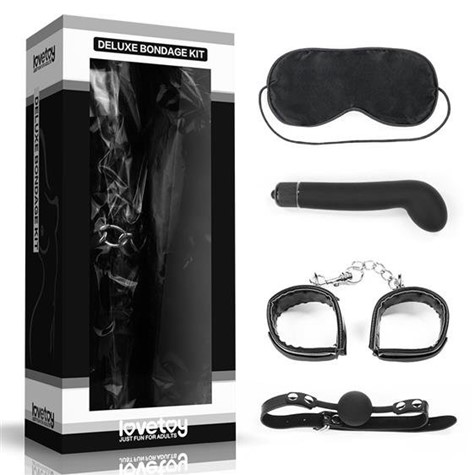 Bondage Kit Vibrating Black