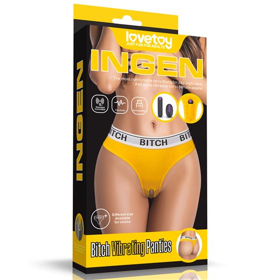 Bitch Vibrating Panties (28~32 inch waist )