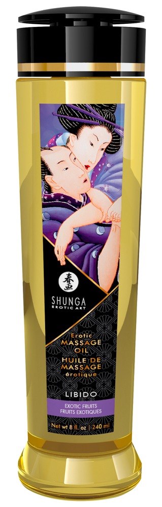 Olejek do masażu Libido Exotic Fruits 240ml Shunga — zdjęcie 2
