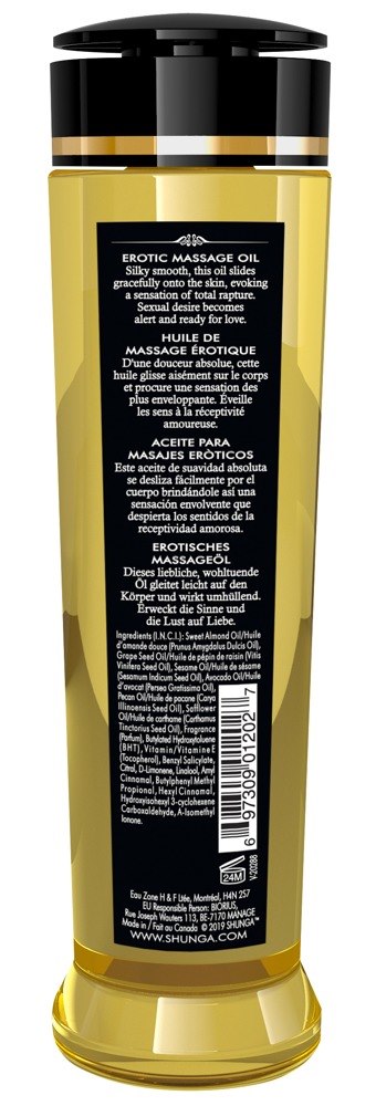 Olejek do masażu Libido Exotic Fruits 240ml Shunga — zdjęcie 3