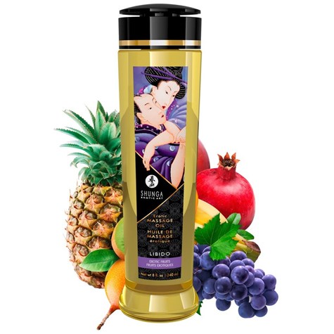 Olejek do masażu Libido Exotic Fruits 240ml Shunga