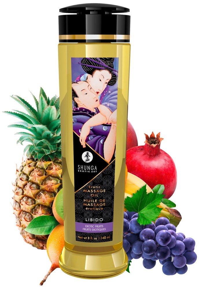 Olejek do masażu Libido Exotic Fruits 240ml Shunga