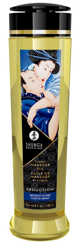 Olejek do masażu Seduction Midnight Flower 240ml Shunga — zdjęcie 2