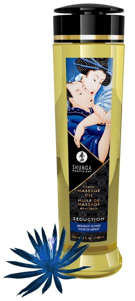 Olejek do masa¿u Seduction Midnight Flower 240ml Shunga
