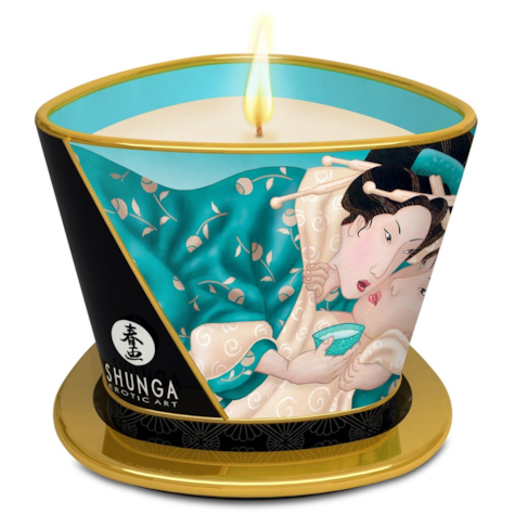 Świeca do masażu Islands Blossoms 170ml Shunga