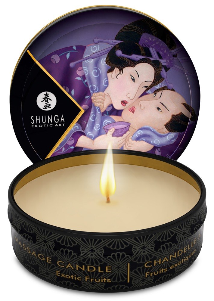 wieca do masa¿u Libido Exotic Fruits 30ml Shunga