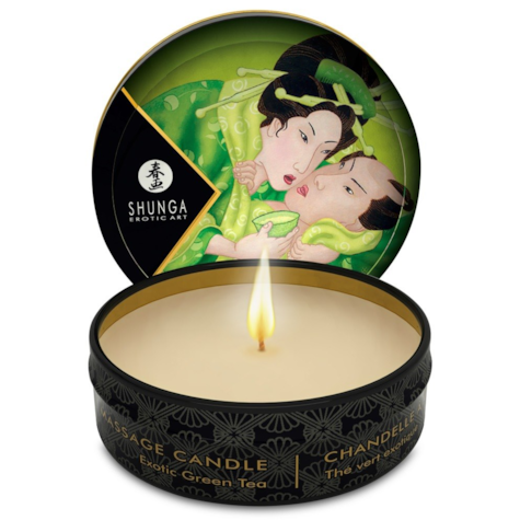 Świeca do masażu Zenitude Exotic Green Tea 30ml Shunga
