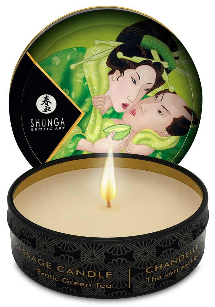 Świeca do masażu Zenitude Exotic Green Tea 30ml Shunga