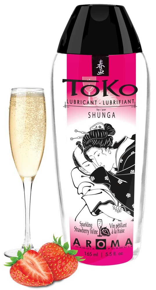 Lubrykant Toko Aroma Strawberry & Champagne 165ml Shunga