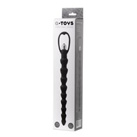 A-TOYS, Anal Vibration Chain, Silicone, Black, 32,7 cm