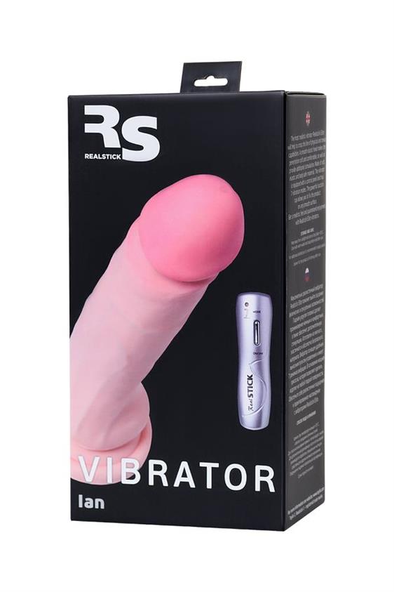 RealStick Elite, Vibrator on a suction cup, body, 7 vibration modes, 17 cm