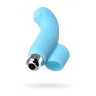 JOS DANKO, Finger vibrator for G-point stimulation, silicone, blue, 9.5 cm