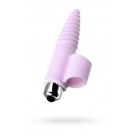 JOS NOVA, Finger vibrator for anal stimulation, silicone, powder pink, 9 cm