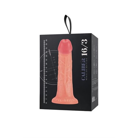 Realistic dildo Caliber 16/3 , PVC, flesh,  length 16cm, diameter 3cm